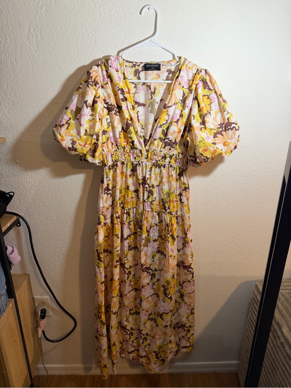Minkpink floral maxi dress